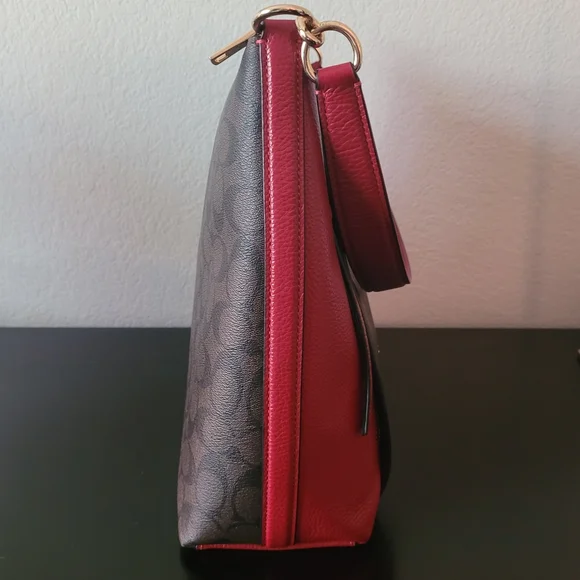 Coach Marlon Hobo In Signature Canvas - Picture 5 of 16